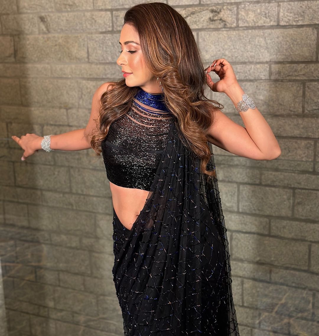 Ombré Tasseled Sari