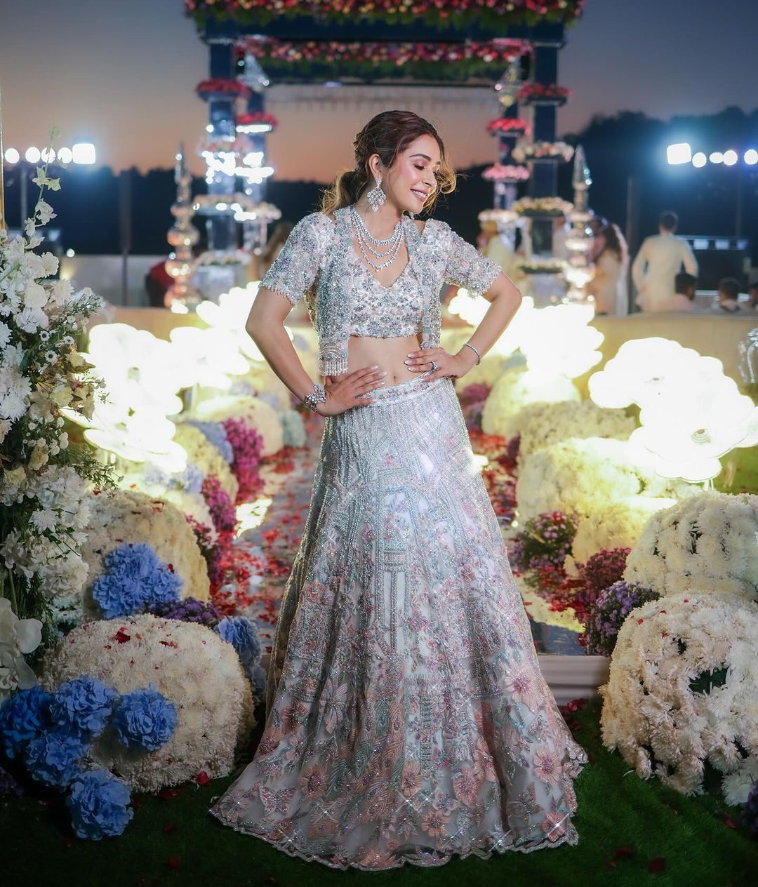 Fairy-dust Lehenga (Price on Request)
