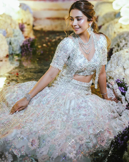 Fairy-dust Lehenga (Price on Request)