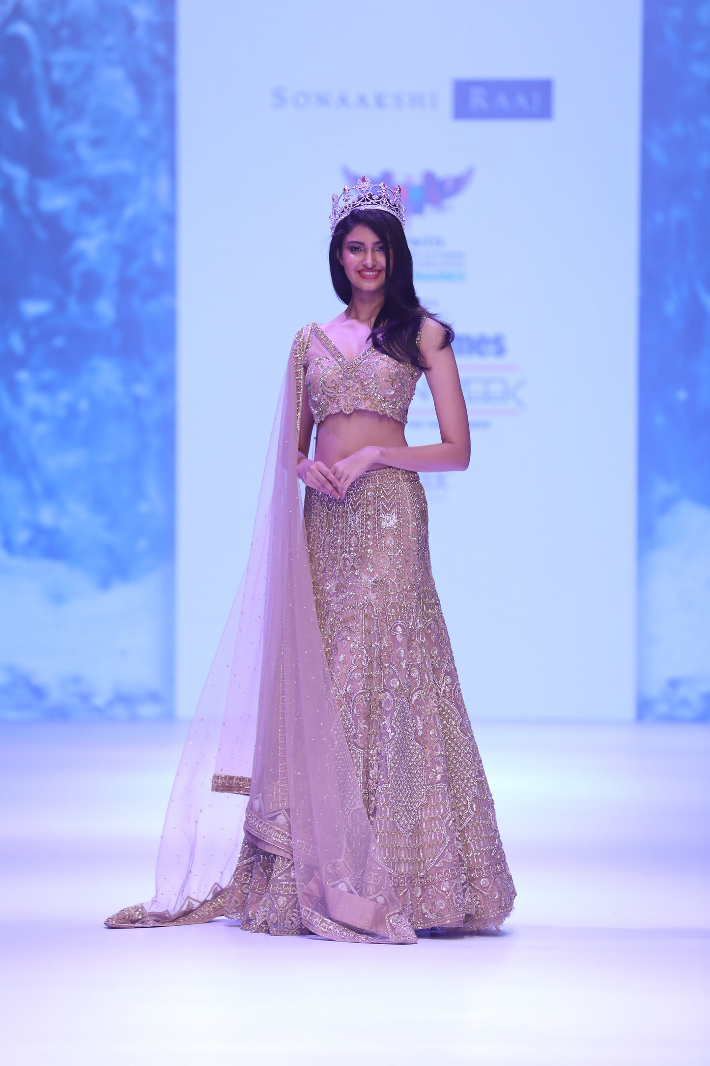 Gold Embellished Lehenga Set