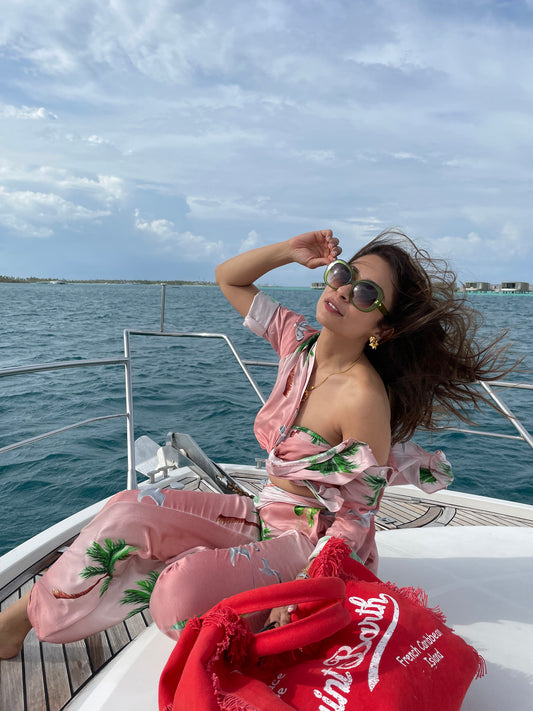 Knot Shirt with Flap Pants