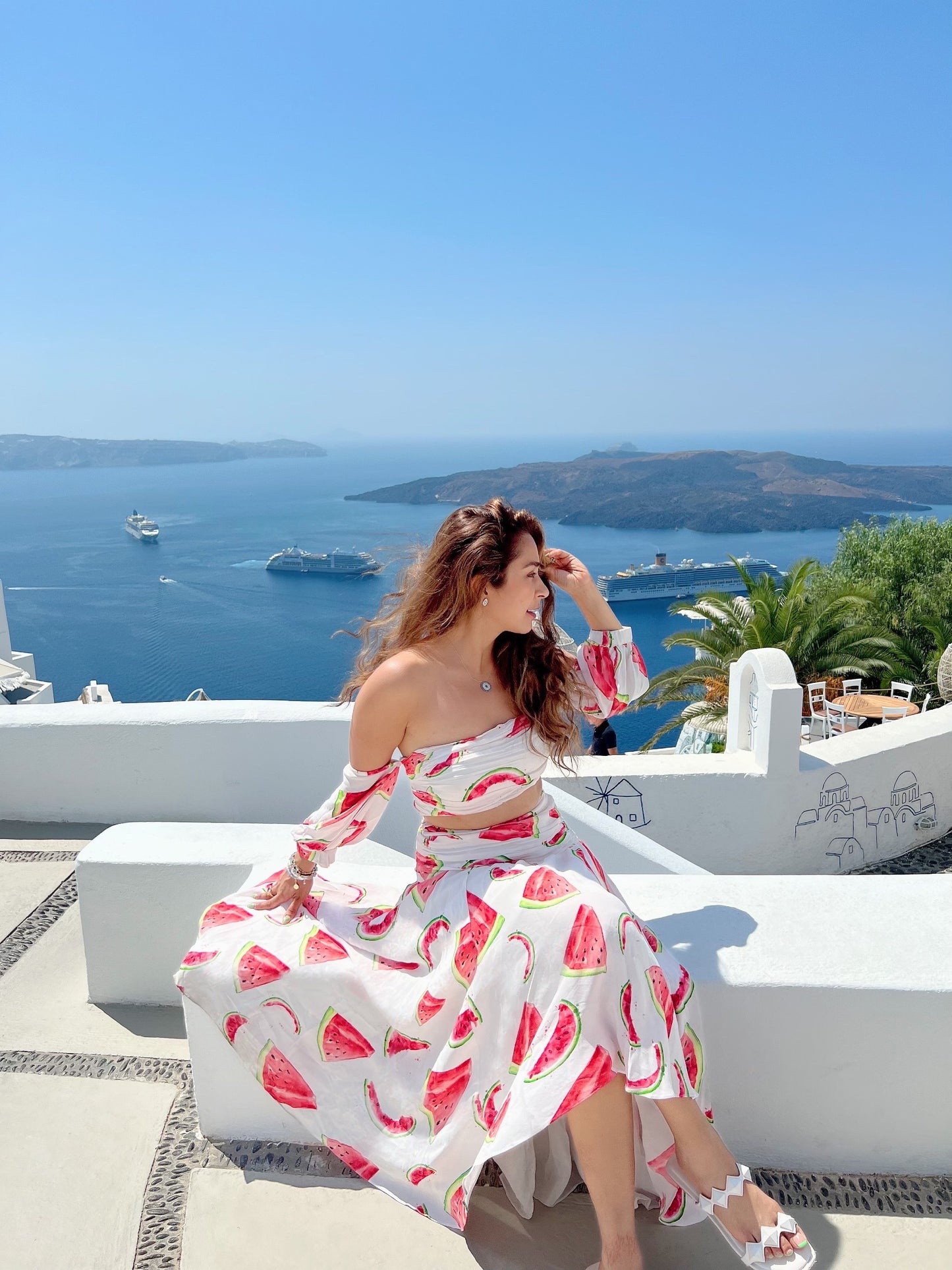 Off Shoulder Bustier with Skirt