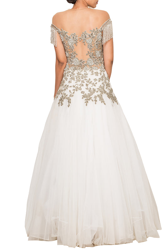 Off Shoulder with Tassel