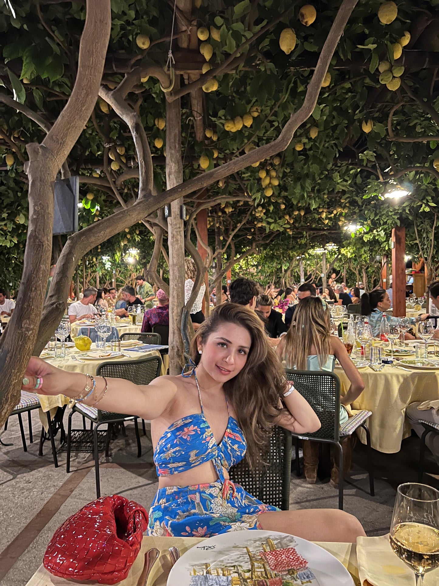 Cutout Gown with Slit