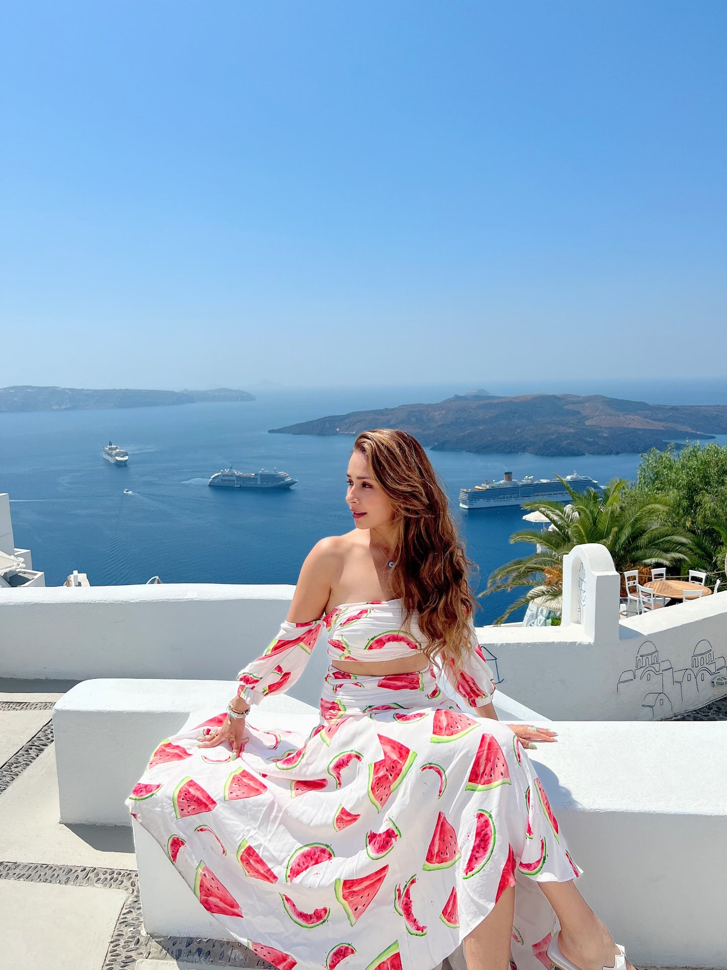 Off Shoulder Bustier with Skirt