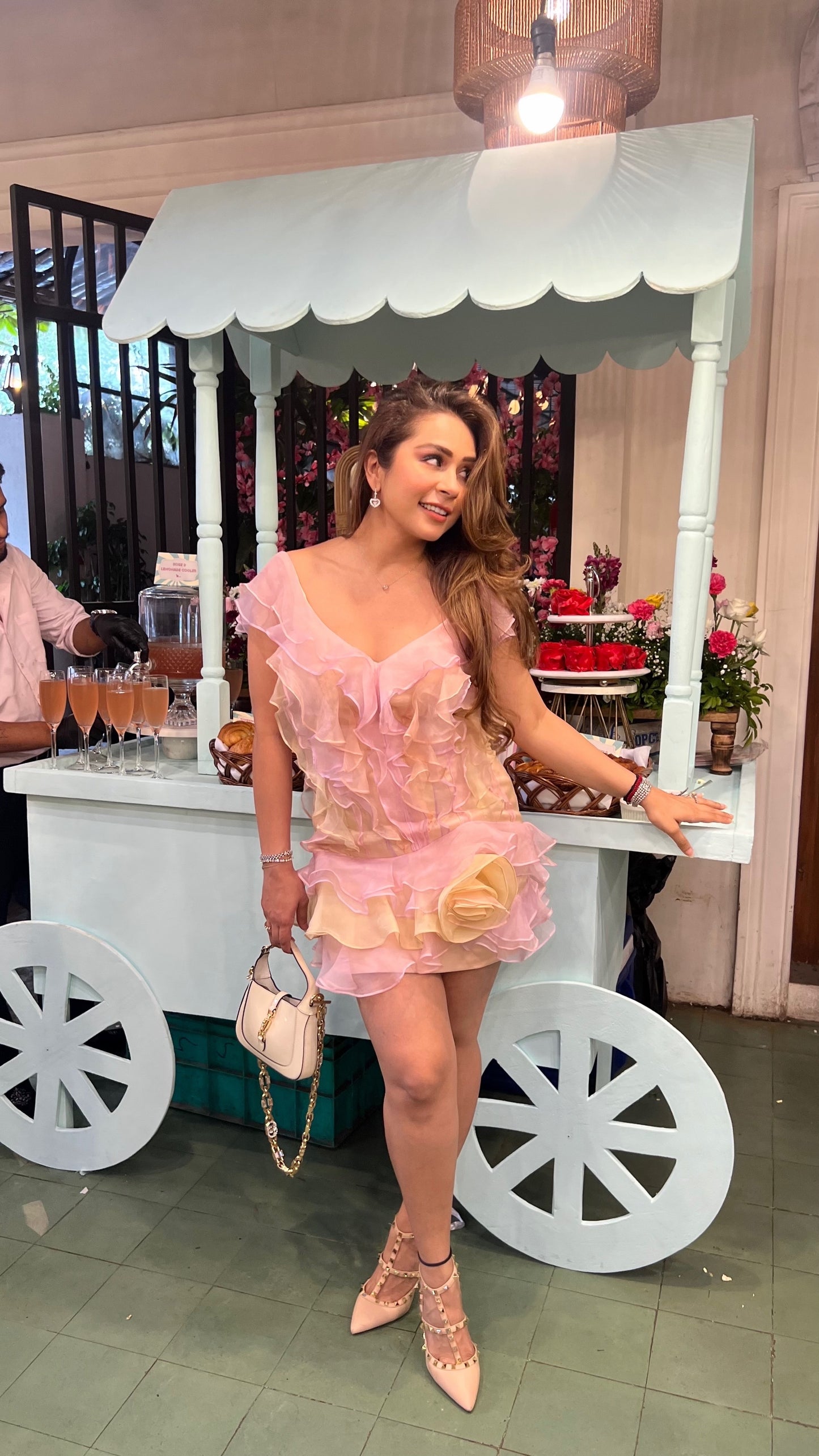 Butter cream ruffles