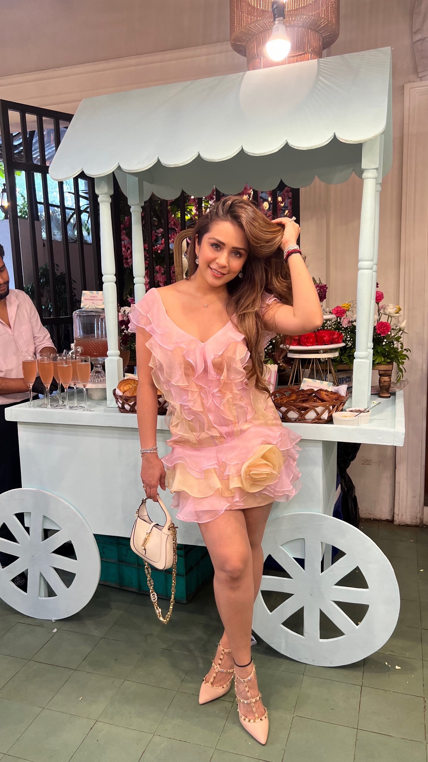 Butter cream ruffles