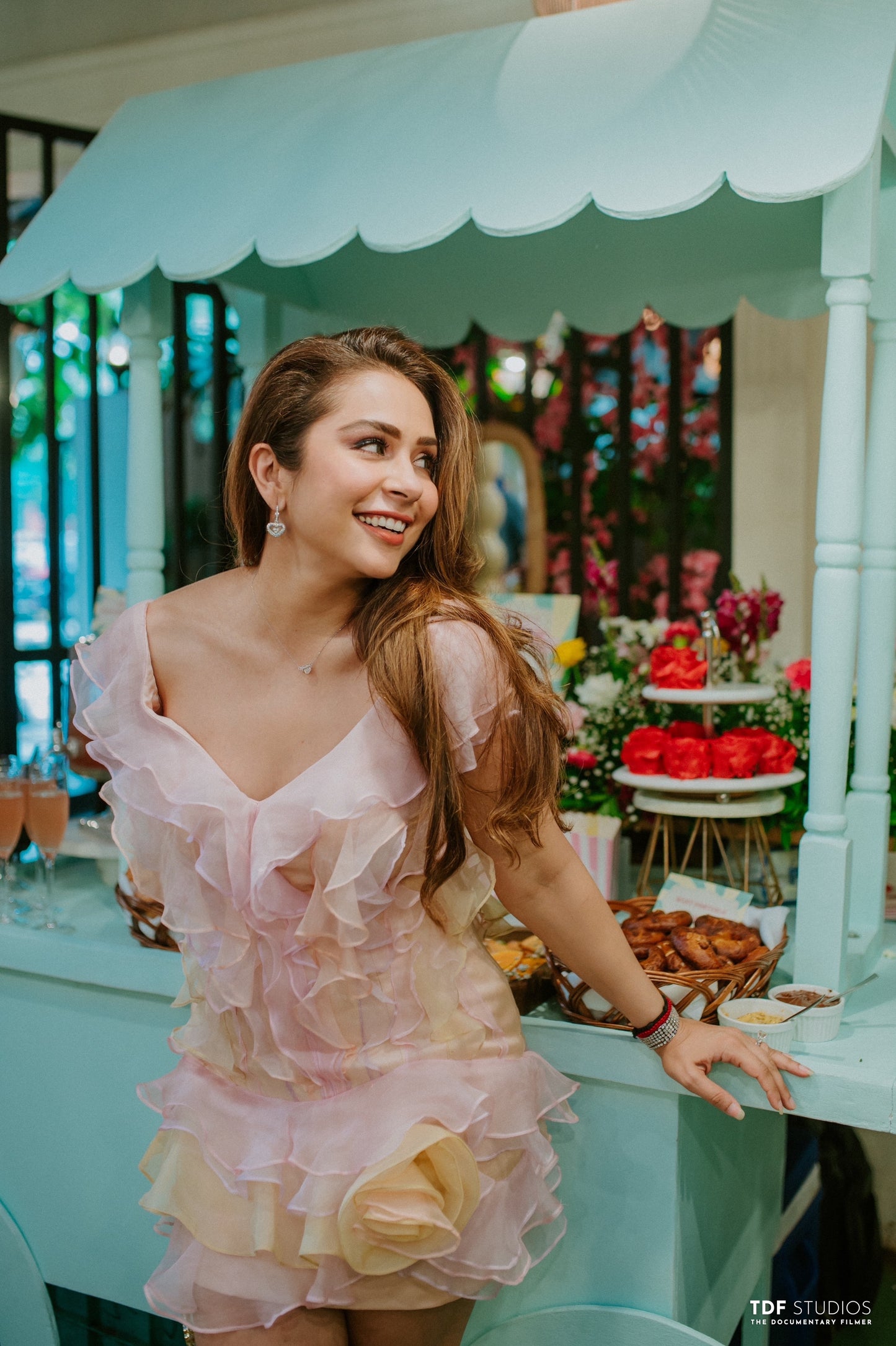 Butter cream ruffles