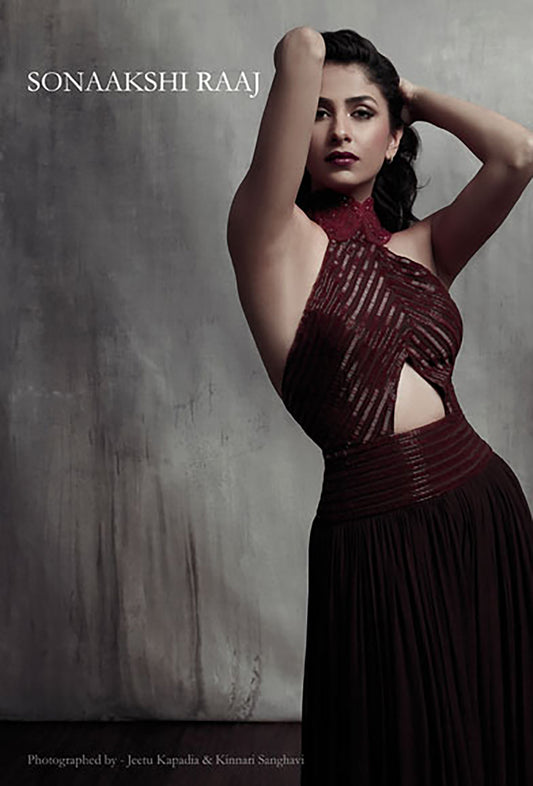Halter Neck Gown