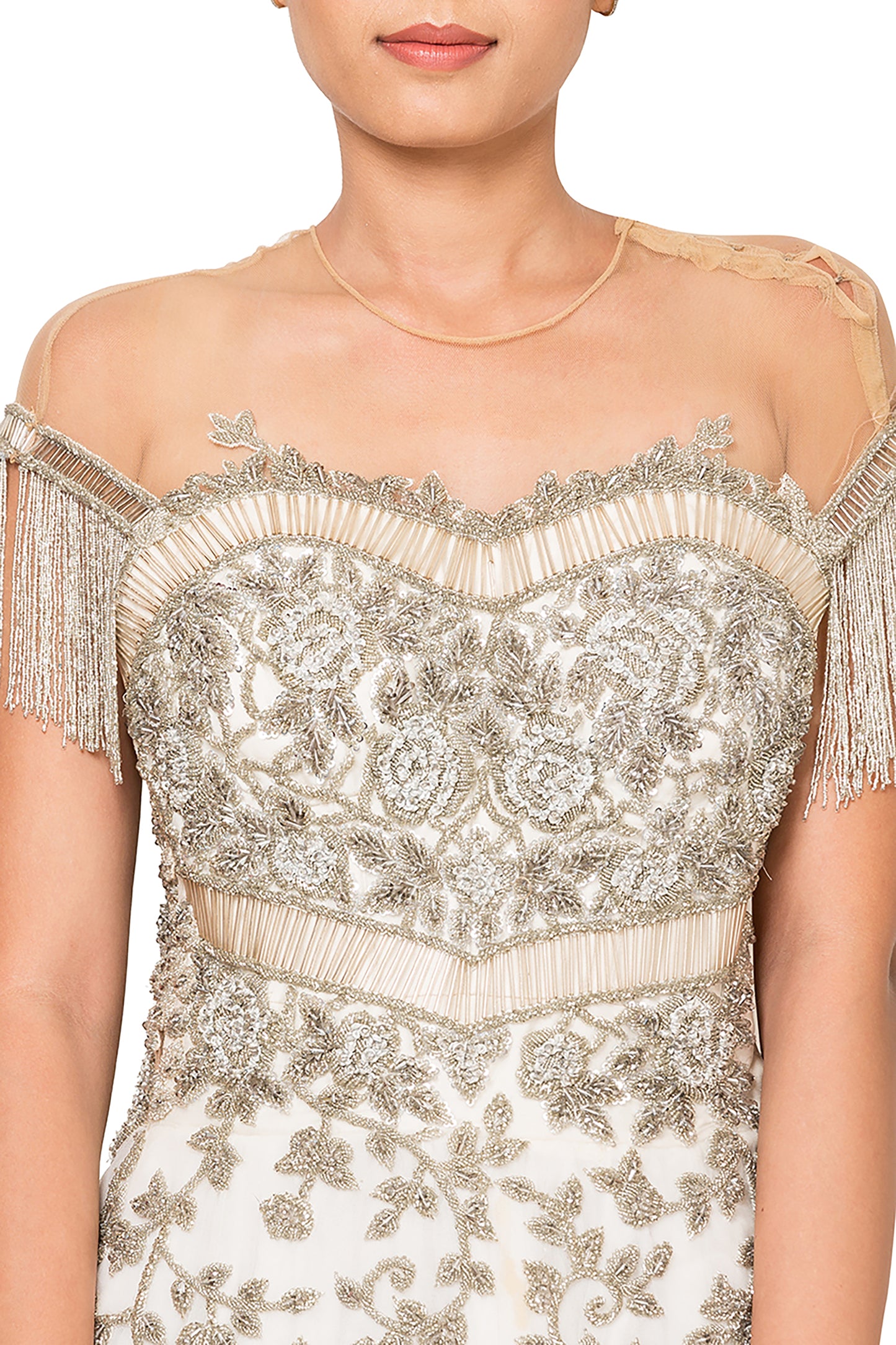 Off Shoulder with Tassel